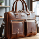 Men Leather Bag Office Purpose