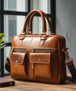 Mens Leather Bag for Office Purpose