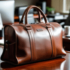 Men's Leather Bag for Office Purpose