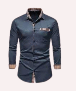 Casual shirt blue color for men