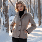 Cashmere Winter Jackets For women