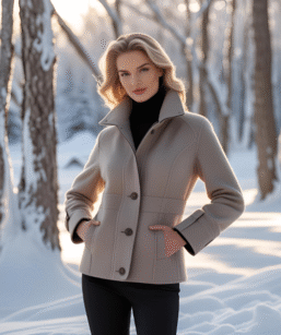 Cashmere Winter Jackets For women
