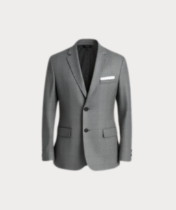 Grey Business Suit Two Button For Men