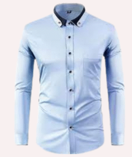 Light Sky Blue Business Shirt