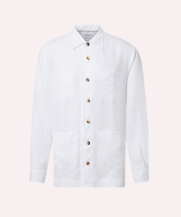 Off White Linen Men's Shirt