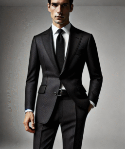 Black Business suit two button