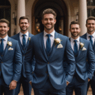 Wedding Party Suit For Grooms Friend