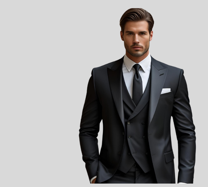 Mens Regular Fit Suit