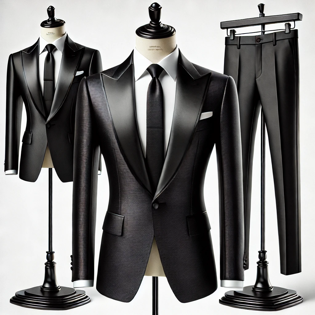 Black tuxedo with satin lapels – Tomford Tailor