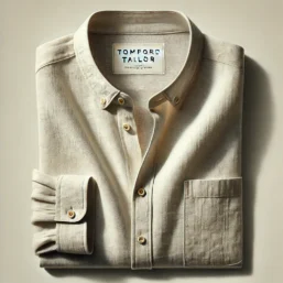 Linen summer shirt breathable comfort for heat