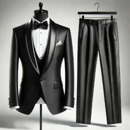 Mens black tuxedo suit tomford tailor