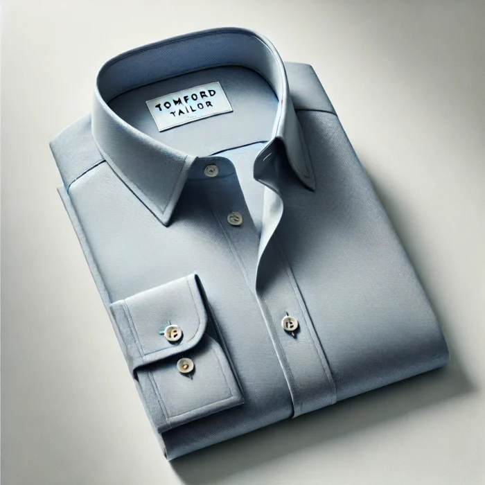 Mens light blue shirt tomford tailor