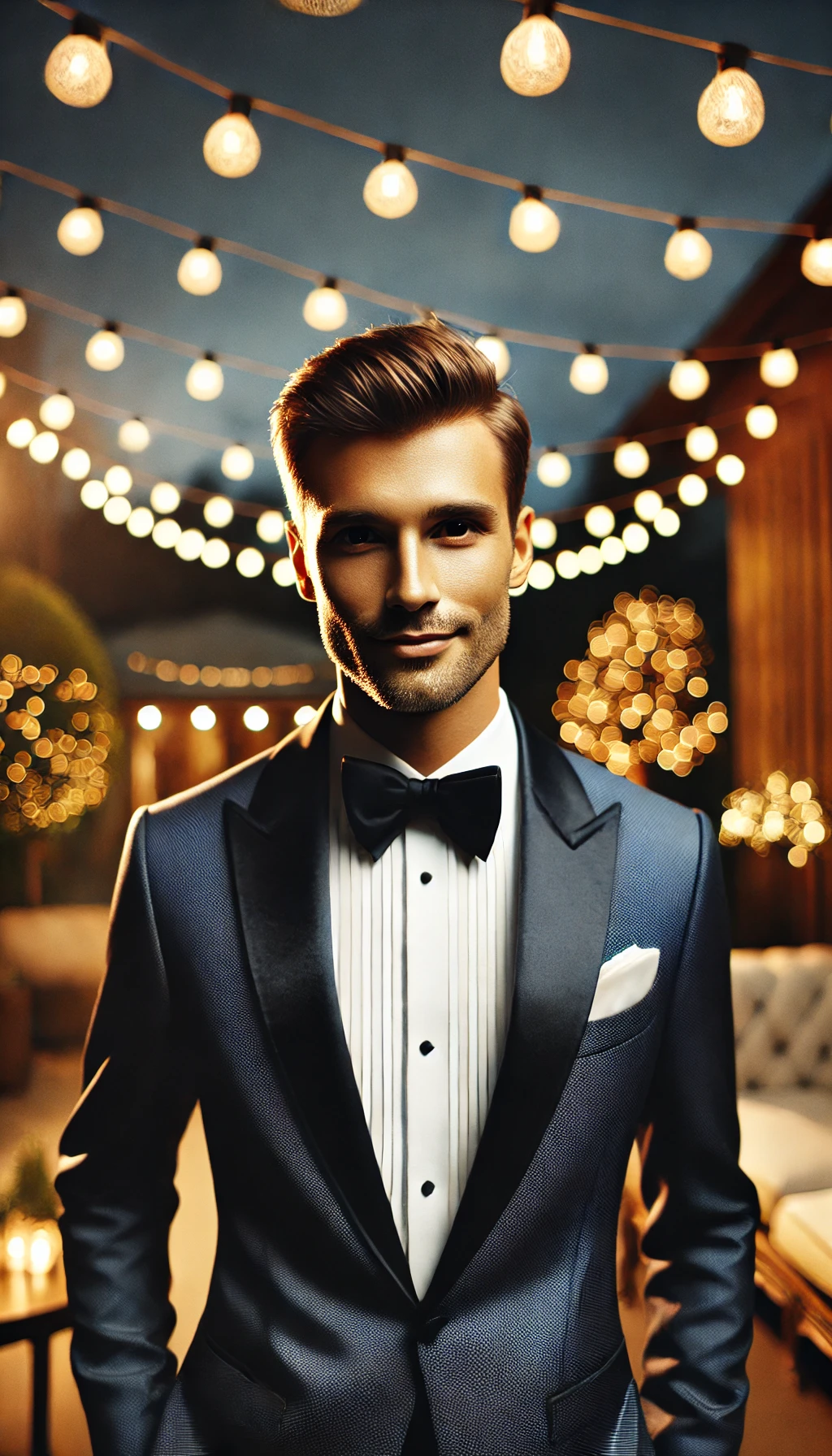 Groom three-piece suit – Tomford Tailor