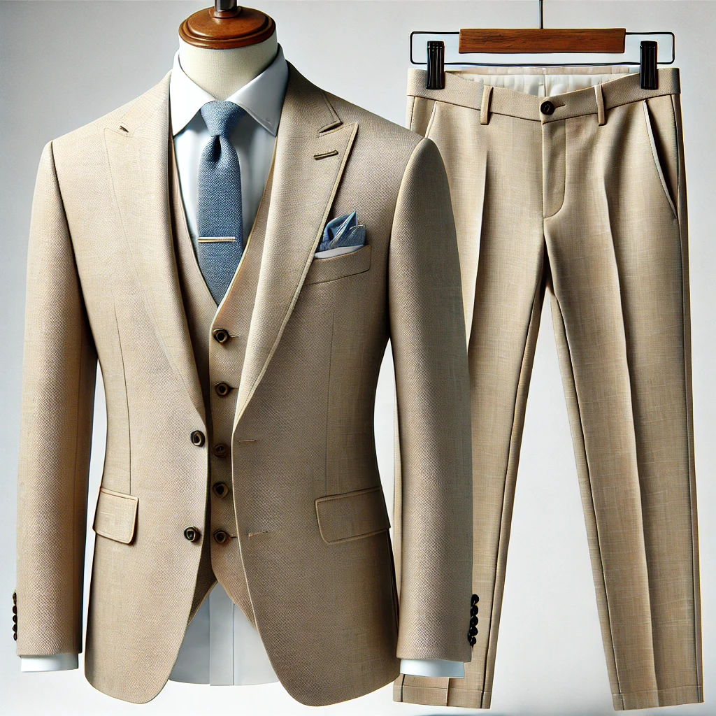 Beige tan day suit – Tomford Tailor