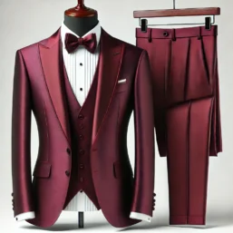 mens burgundy wedding suit tomford tailor