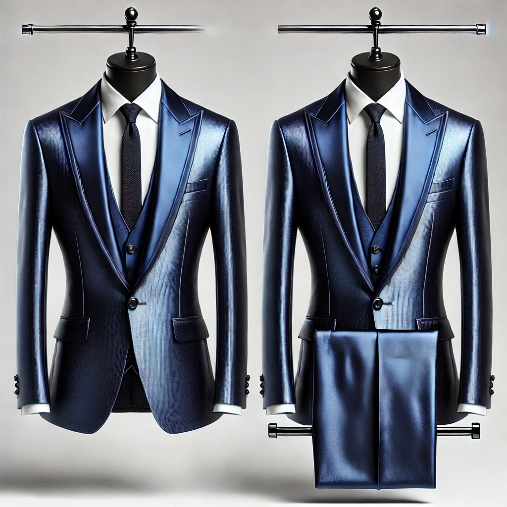Royal blue party suit – Tomford Tailor