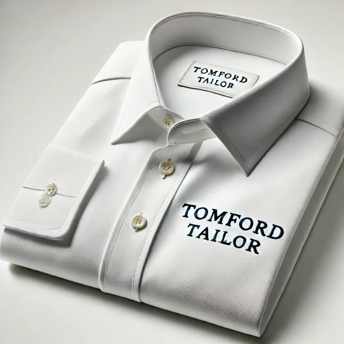 shirt with monogram on chest tomford tailor