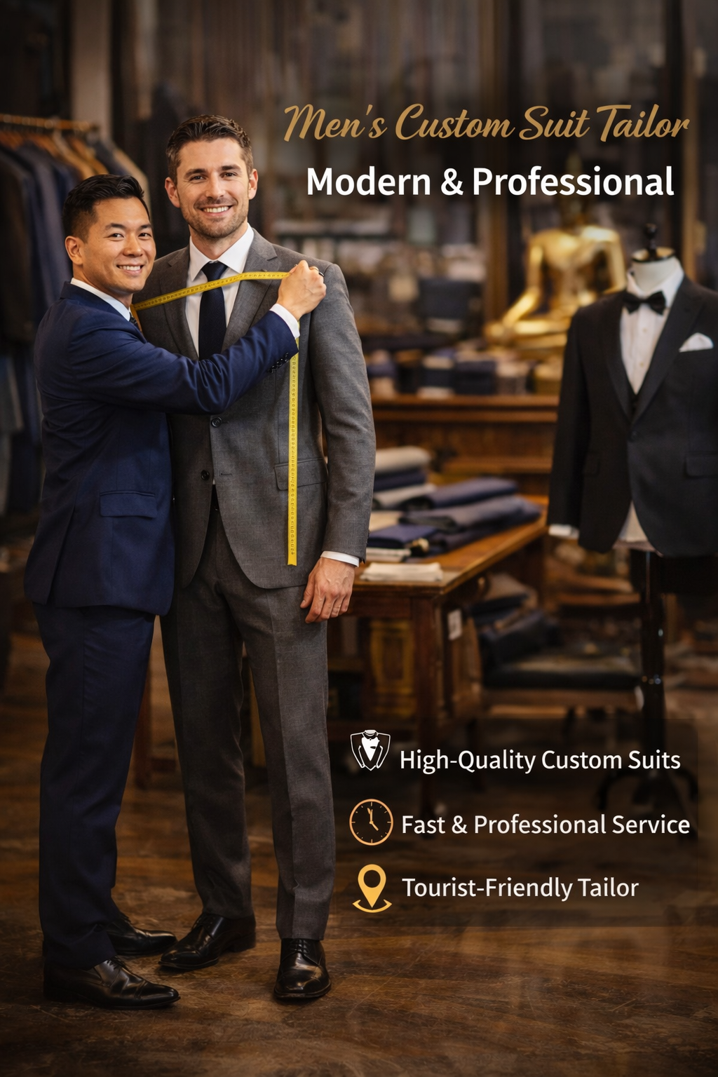 mens custom suit chiang mai