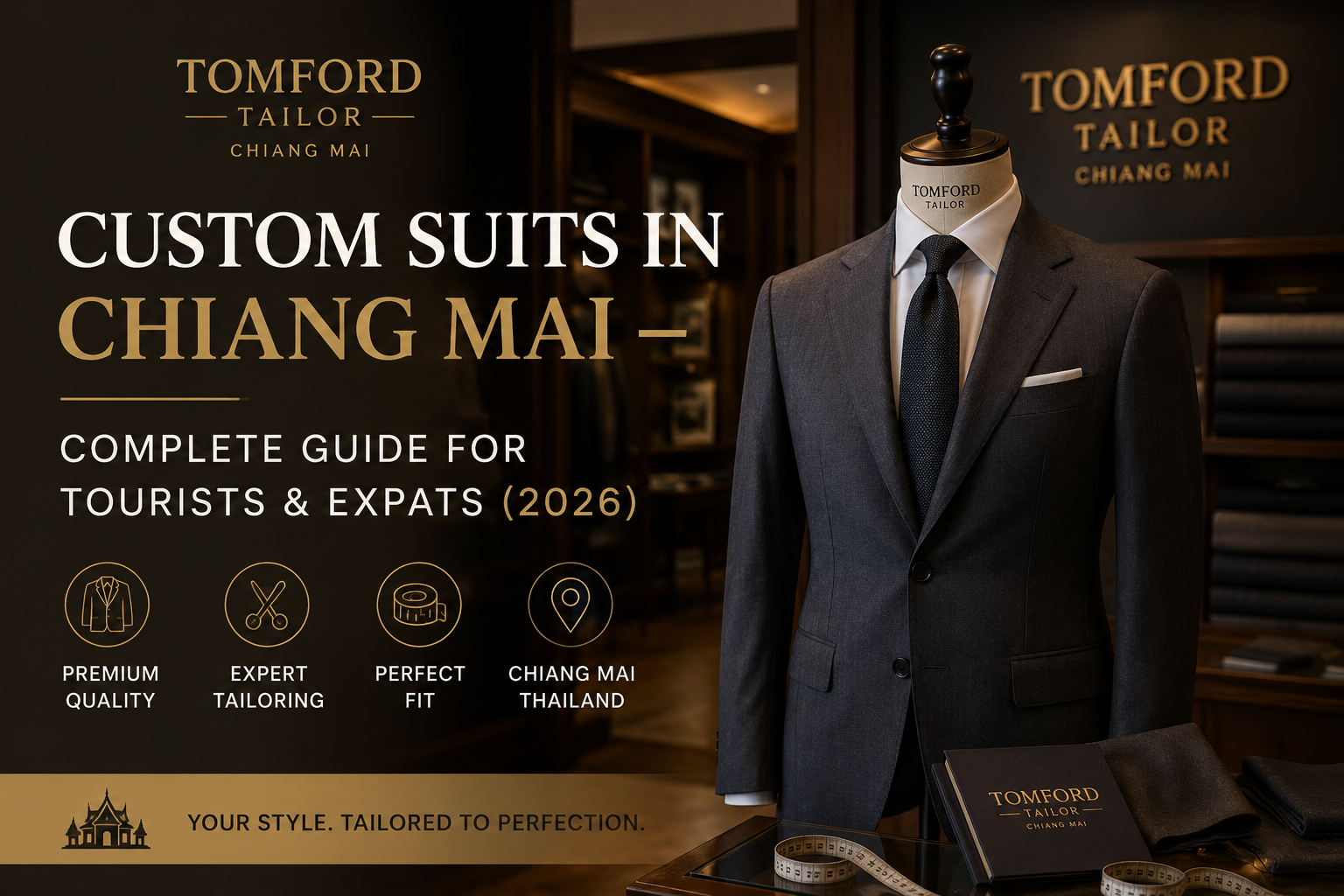 Custom Suits in Chiang Mai – Complete Guide for Tourists & Expats (2026)