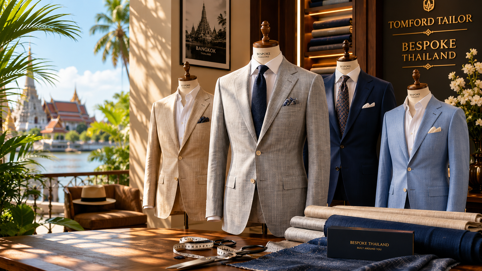 best suit colors for Thailand weather