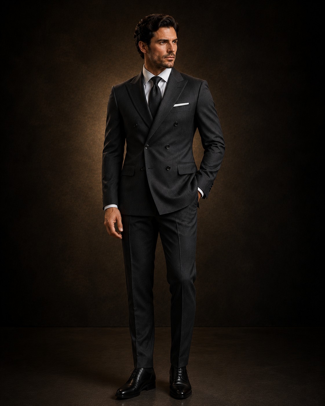 Double Breasted Business Suit