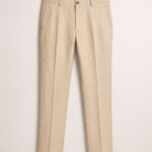 Riviera Sand Linen Suit Trouser