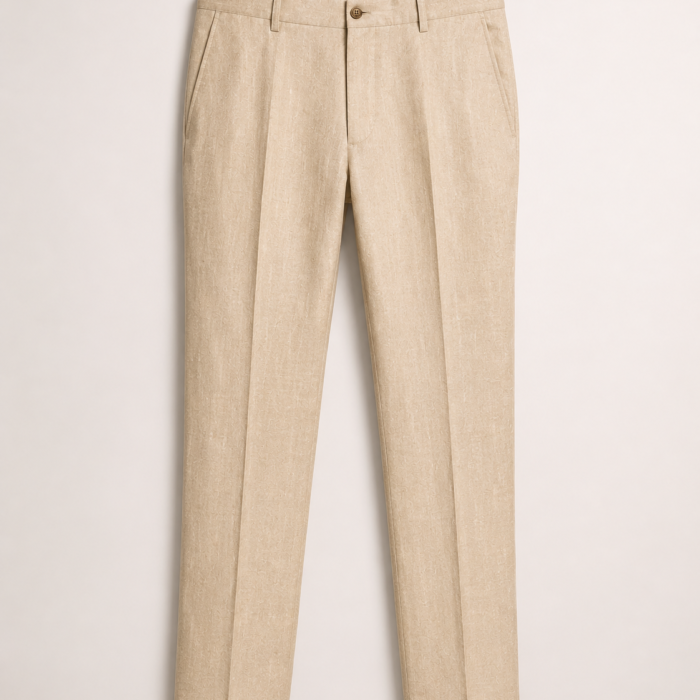 Riviera Sand Linen Suit Trouser Riviera Sand Linen Suit Trouser