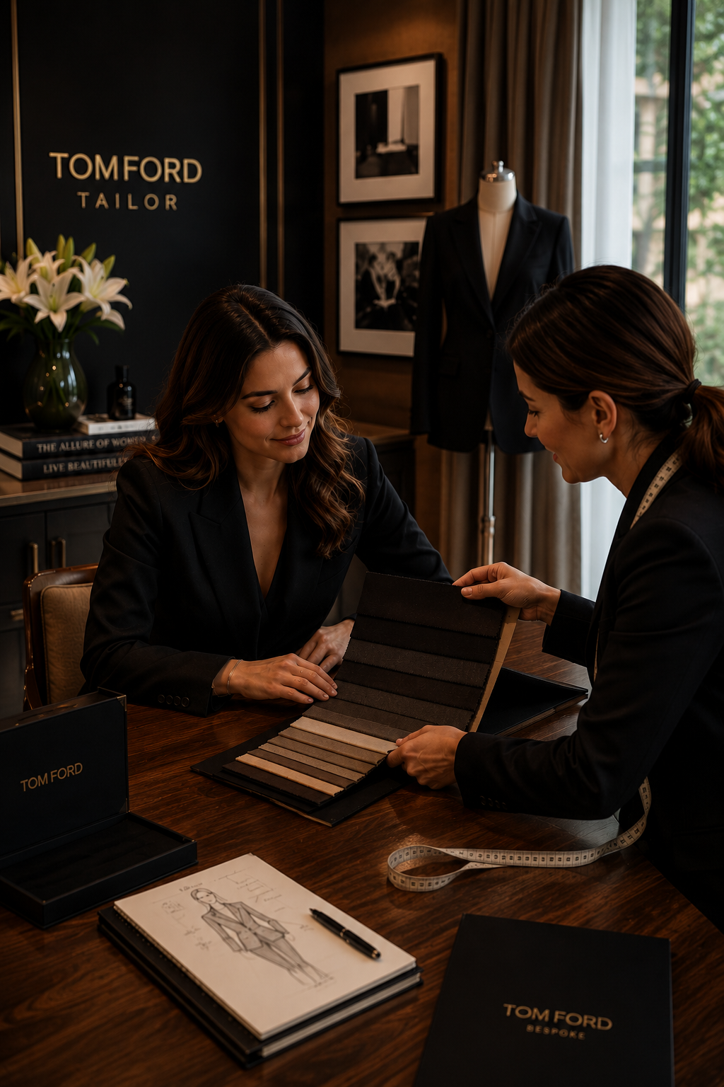 Women's Bespoke Consultation at Tomford Tailor
