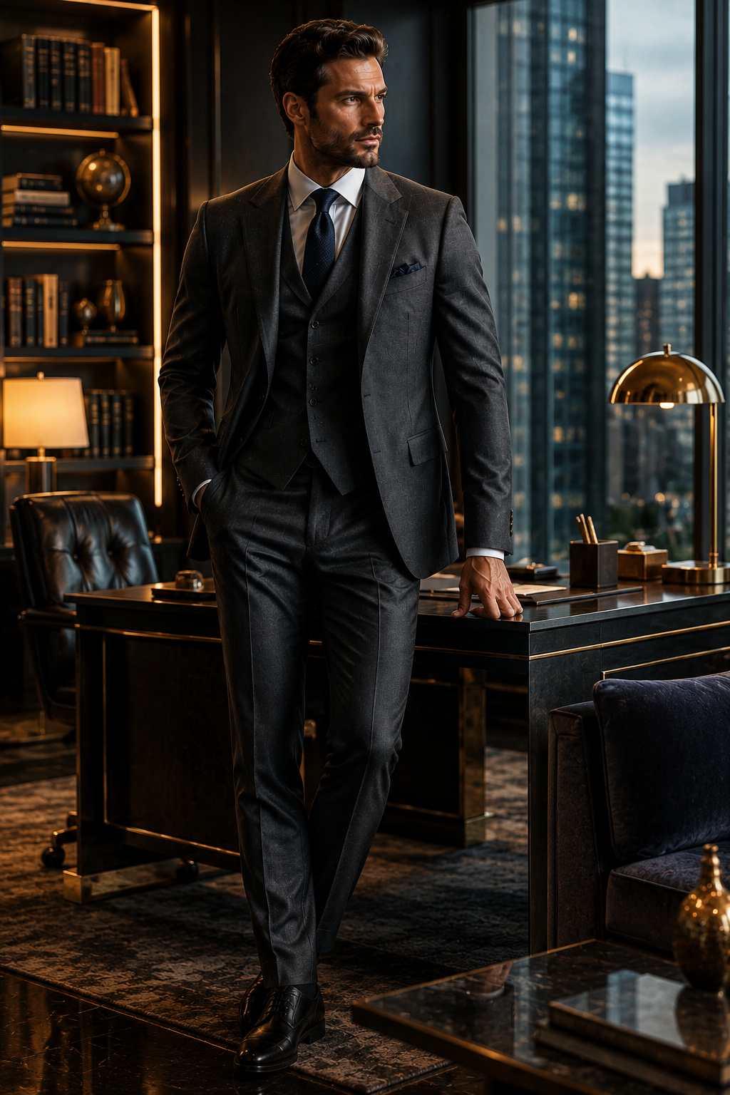 Wool Blend Suit Collection