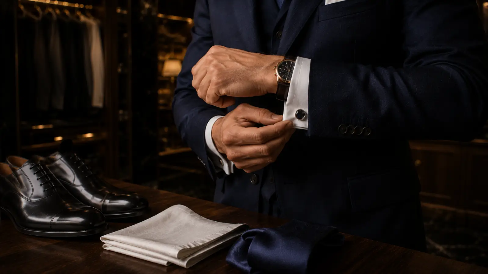 Gentleman Fastening Luxury Cufflinks
