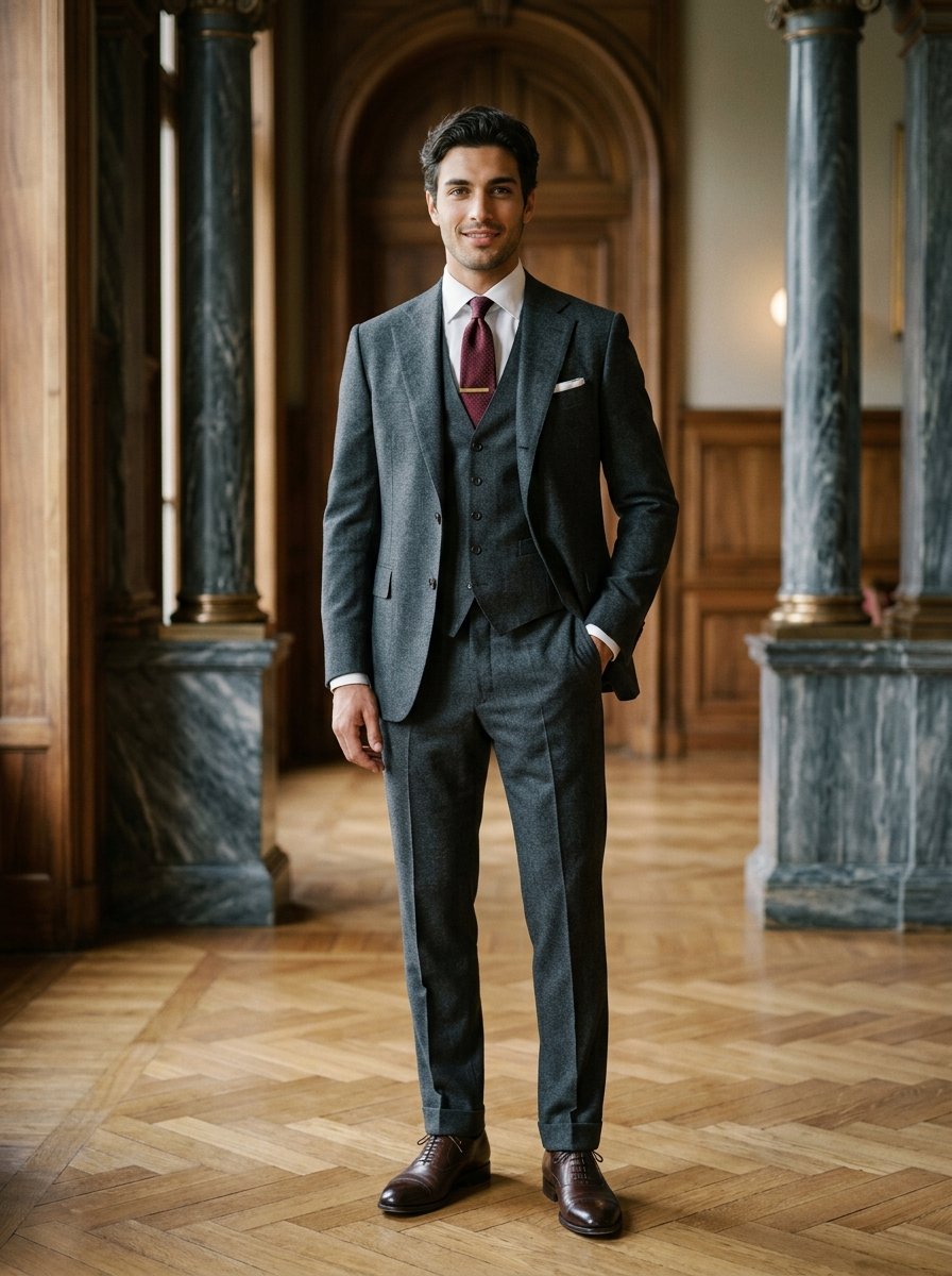 Three Piece Wedding Suits