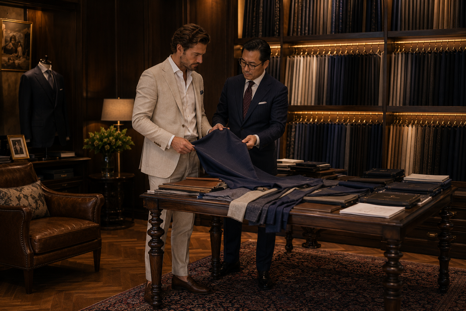 Luxury Suit Fabrics