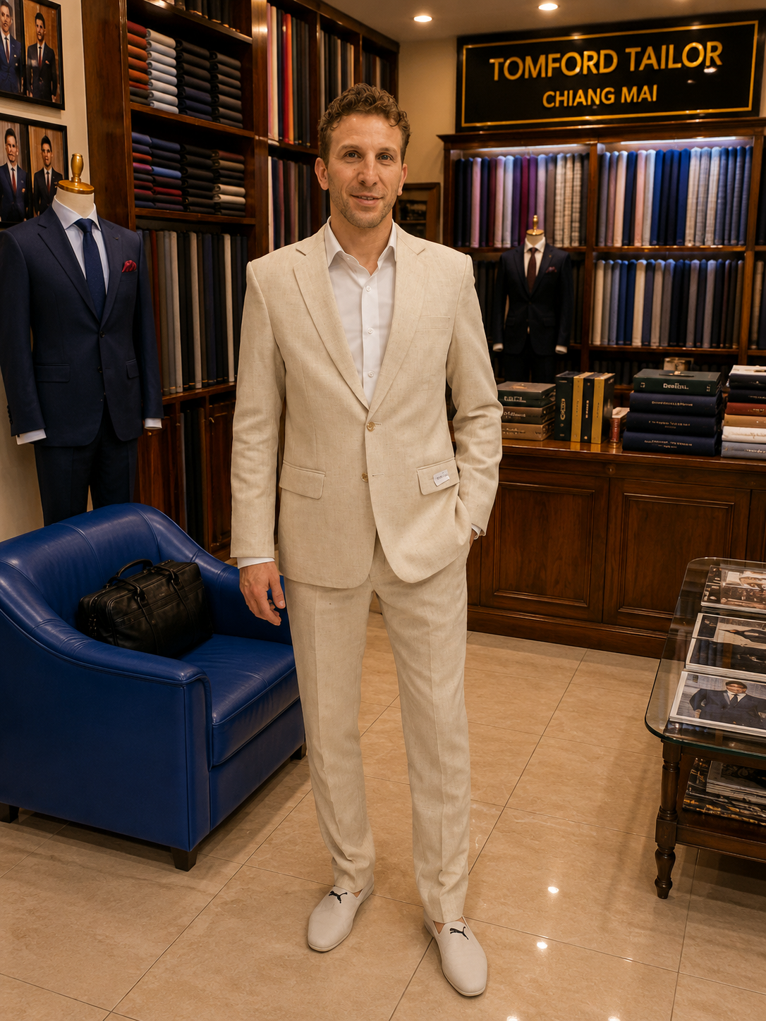 Linen Suit