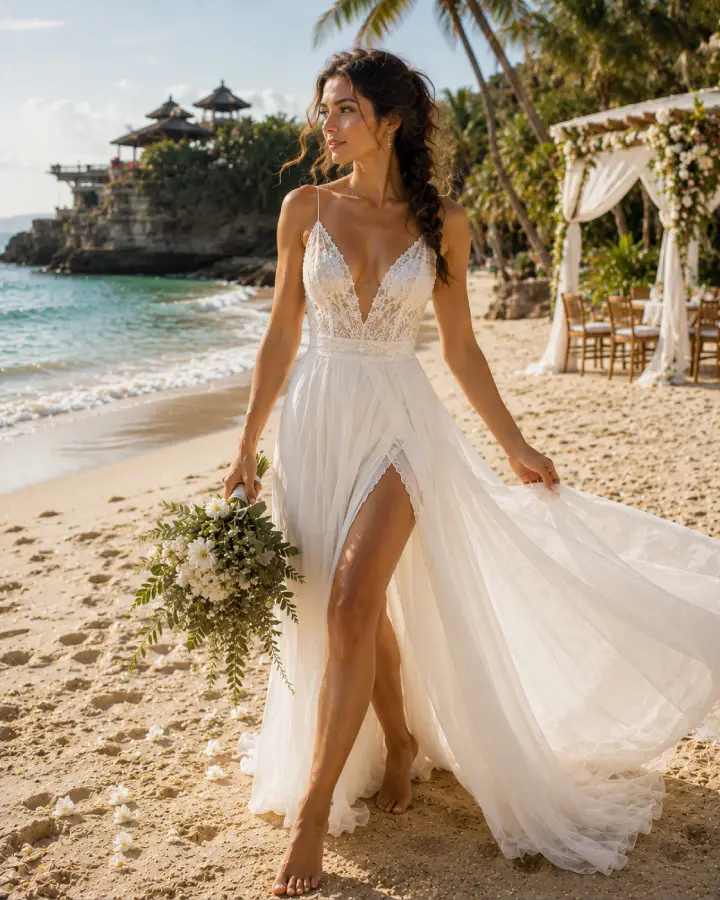 The Bali - Destination Beach Bridal Gown