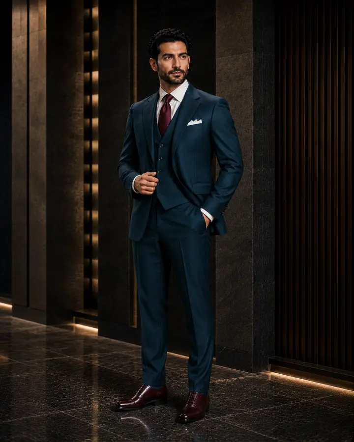 Diplomat Three Piece Business Suit