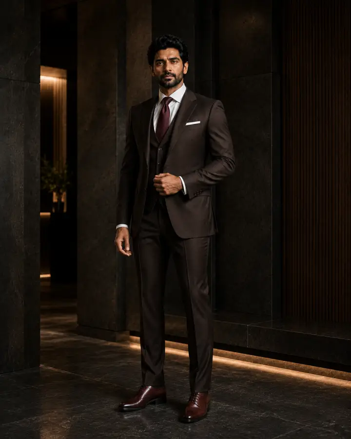 Founder Three Piece Business Suit