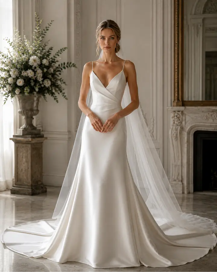 The Grace - Minimalist Bridal Gown