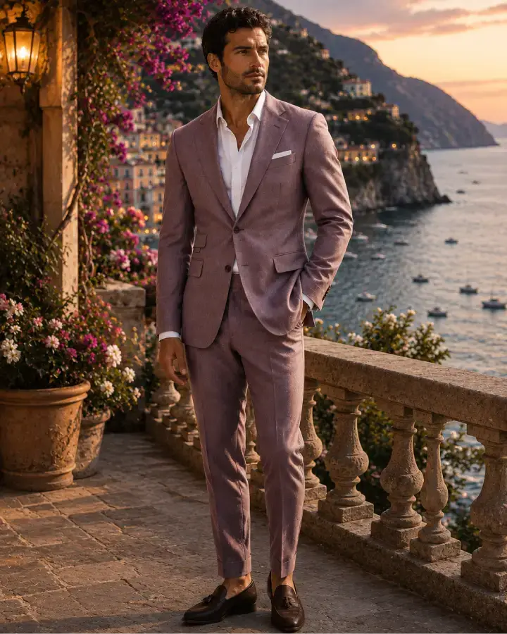 The Sorrento - Mediterranean Wedding Suit