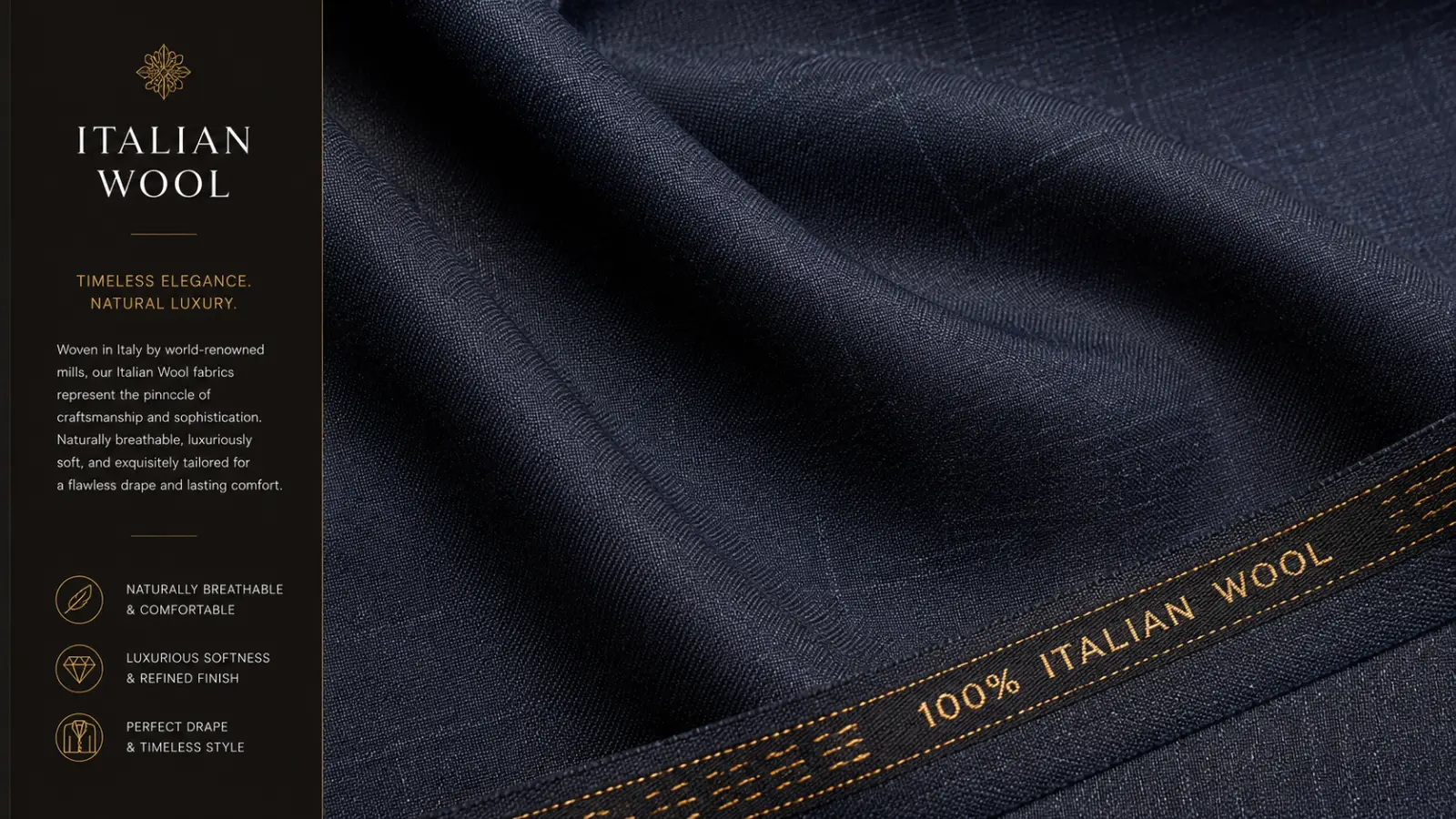 Italian Wool Business Suit