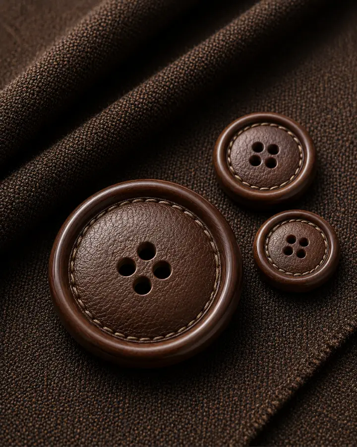 Leather Buttons