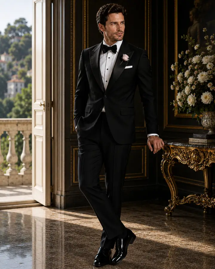 The Imperial - Peak Lapel Wedding Tuxedo