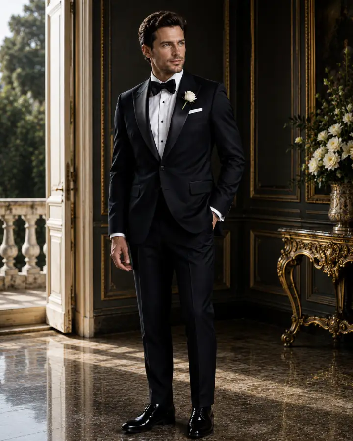 The Prestige - Midnight Black Tuxedo