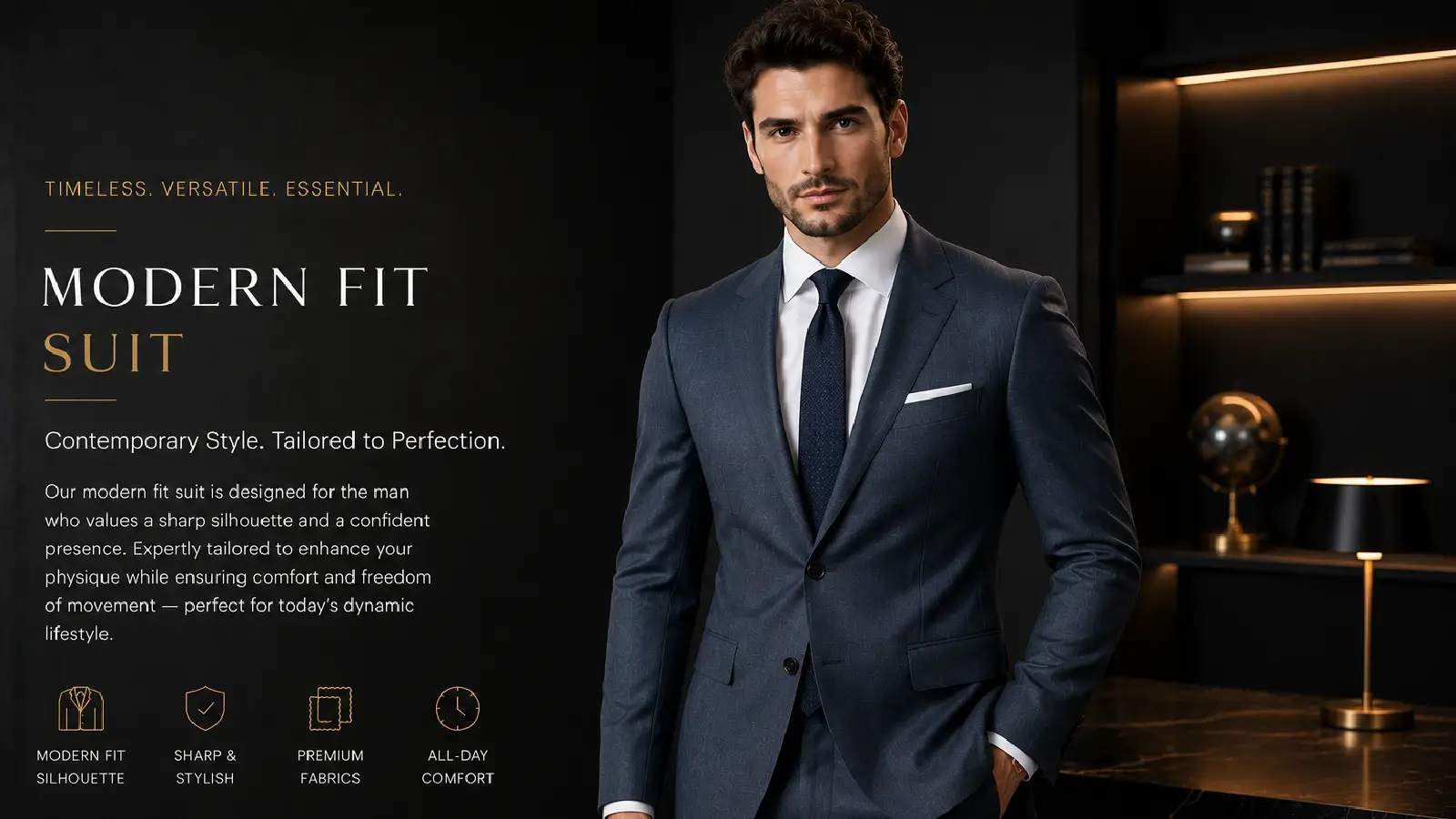 Modern Fit Business Suit