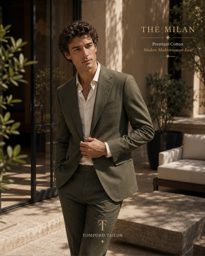 The Milan Premium Cotton Suit