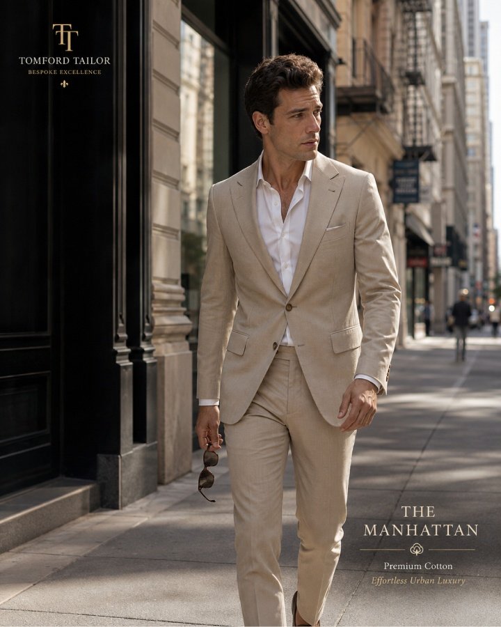 The Manhattan Premium Cotton Suit