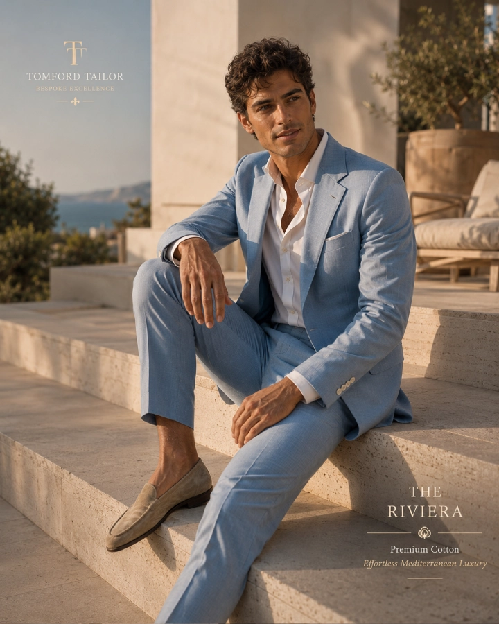 The Riviera Premium Cotton Suit