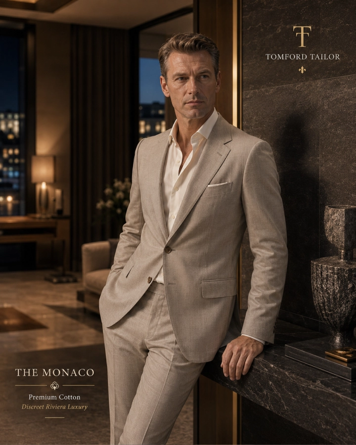 The Monaco Premium Cotton Suit