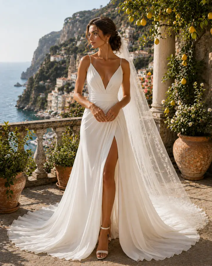 The Sorrento - Couture Destination Wedding Dress