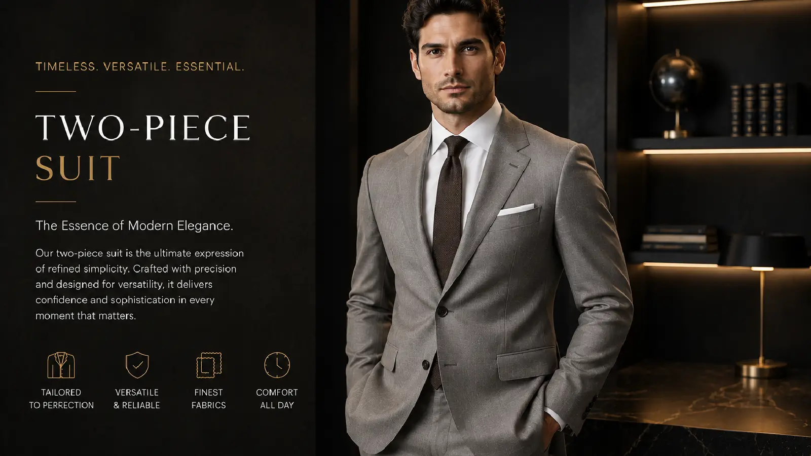 Two Piece Business Suit
