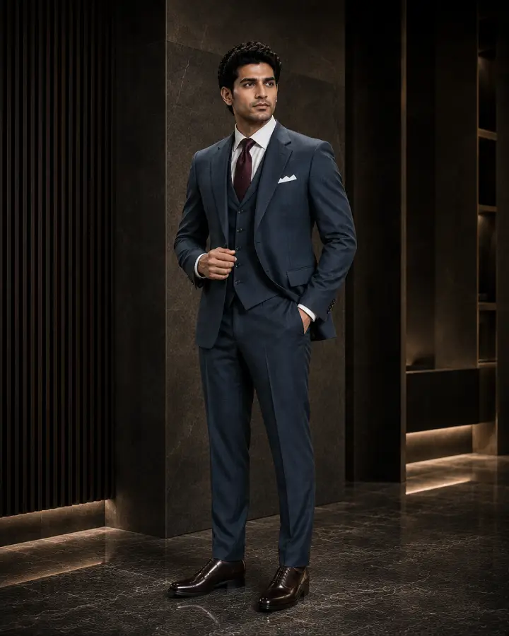Visionary Three Piece Business Suit